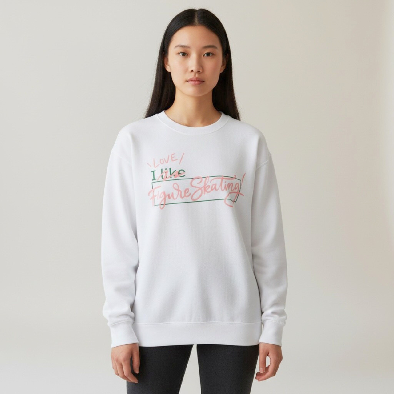I Love Figure Skating スウェット