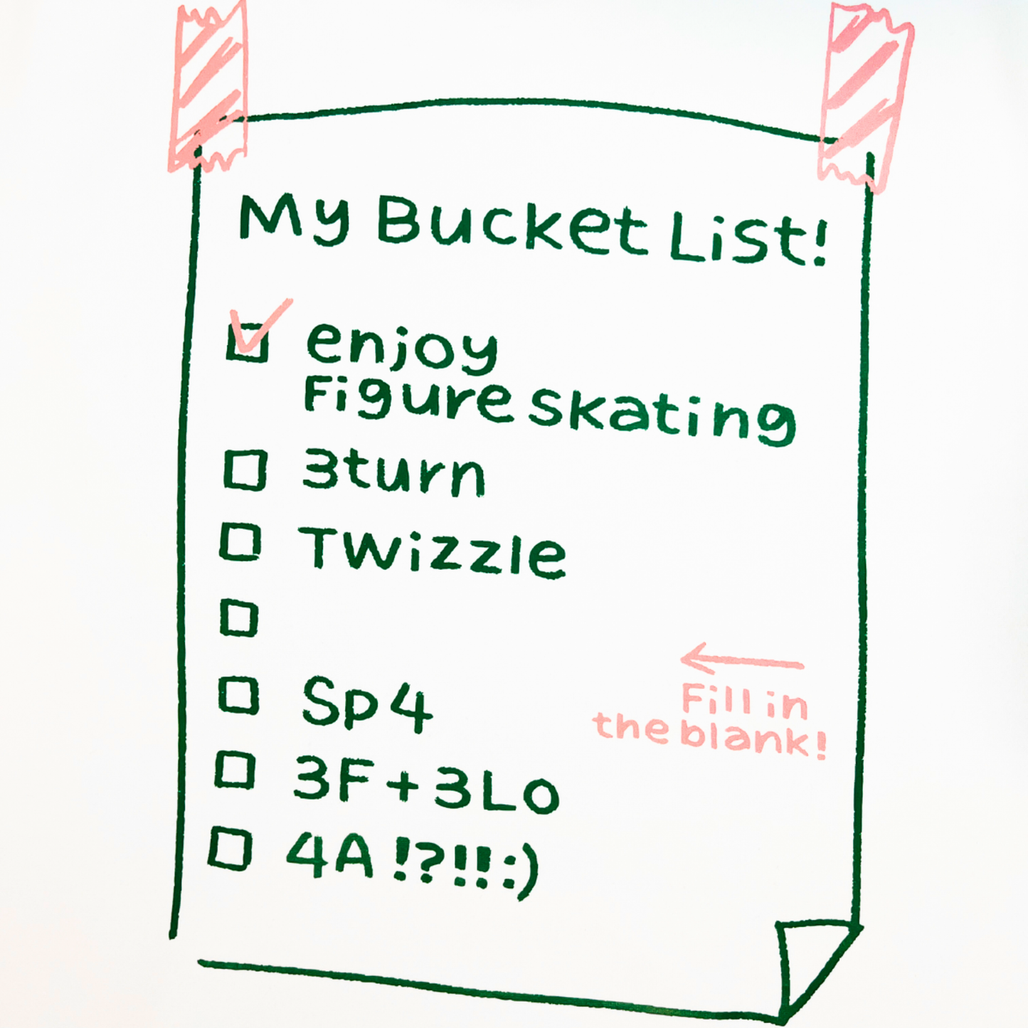 I Love Figure Skating スウェット