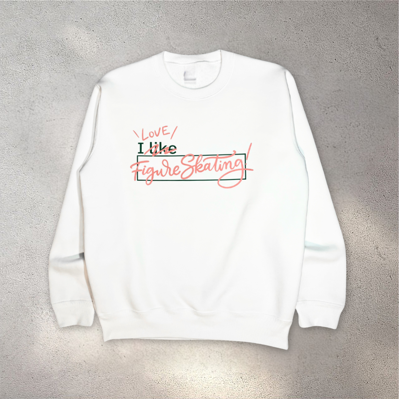 I Love Figure Skating スウェット